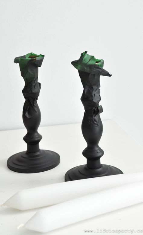 Black Paint Dipped Brass Candlesticks Painted Brass Candlesticks, Matte Black Spray Paint, Black Candlesticks, Paint Dipping, Diy Spray Paint, Paint Brass, Vintage Brass Candlesticks, Black Spray Paint, Matte Paint