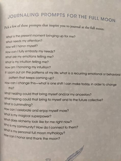 Journal prompts for full moon Full Moon In Aquarius Journal Prompts, Full Moon Capricorn Journal Prompts, Waning Crescent Journal Prompt, Full Moon Ritual Journal, Introspection Journal Prompts, Scorpio Full Moon Journal Prompts, Moon Cycle Journal Prompts, Pisces Full Moon Journal Prompts, Journal Prompts For Full Moon