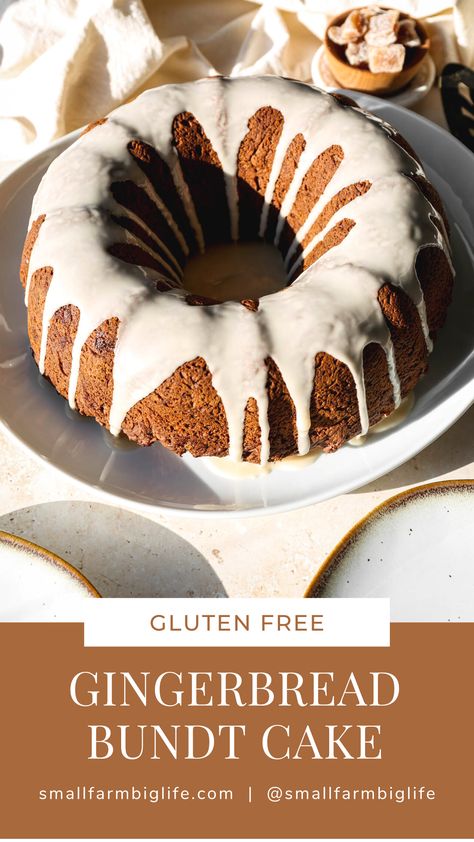 Gluten Free Gingerbread Bundt Cake, Gluten Free Pumpkin Bundt Cake Recipes, Gluten Free Pound Cake Recipe, Gluten Free Bundt Cake Recipes, Gluten Free Bundt Cake, Gluten Free Desserts Holiday, Gluten Free Gingerbread Cake, Gluten Free Christmas Cake, Gluten Free Pound Cake