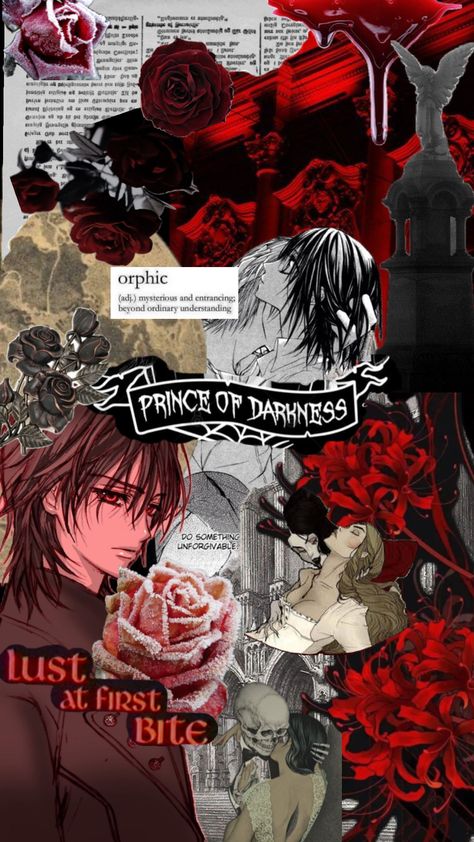 #vampireknight #vampire #spookyvibes #anime Yuki And Kaname, Vampire Knight, Pastel Pink Aesthetic, Blood Moon, Album Design, Create Collage, Japanese Anime, Pink Aesthetic, Aesthetic Anime