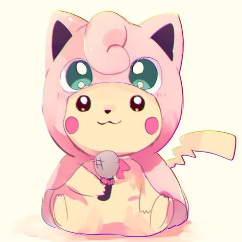 Jigglypuff Art, Cute Pokemon Art, Pokemon Jigglypuff, Pikachu Pikachu, Super Kawaii, Pokemon Drawings, All Pokemon, My Pokemon, Pokemon Pictures