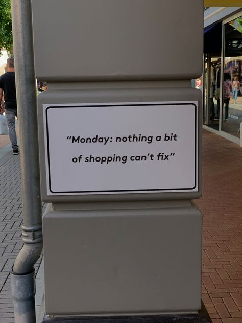 Monday Captions Instagram, Shopping Quotes Funny, Monday Outfit, Instagram Status, Working In Retail, Outfit Quotes, Funny Quote, Funny Quotes, Funny