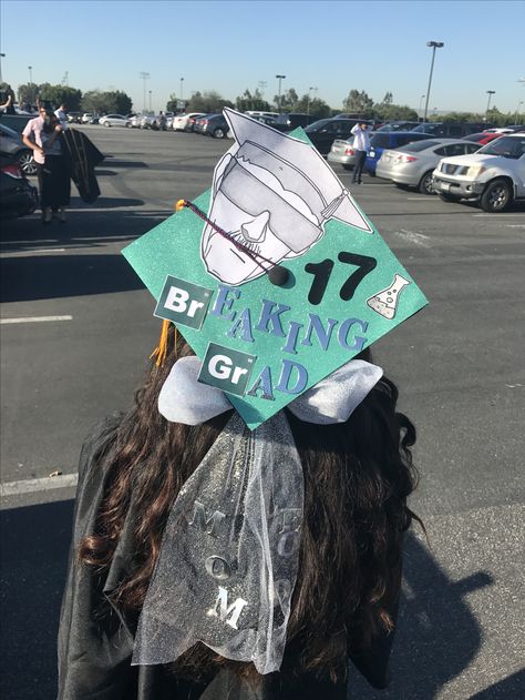 Breaking Bad Graduation Cap, Graduation Cap Designs Tyler The Creator, Tyler The Creator Grad Cap, Tyler The Creator Graduation Cap, Diy Grad Cap, Graduate Cap, Graduation Cap Ideas, Graduation Cap Decoration Diy, High School Graduation Cap