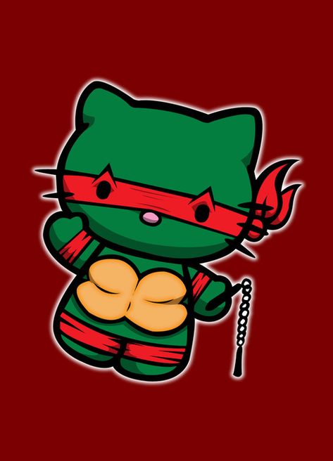 Hello Kitty Imagenes, Hello Kitty Tattoos, Hello Kitty Images, Hello Kitty Characters, Hello Kitty Backgrounds, Hello Kitty Birthday, Hello Kitty Art, Teenage Mutant Ninja Turtle, Hello Kitty My Melody