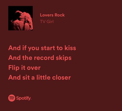 French Exit Aesthetic, Slow Burn Love, Rock Love Songs, Lovers Rock, Lovers Rock Lyrics, Red Album Lyrics, Red Spotify Lyrics, Girl In Red Lyrics, Dark Red Lyrics Spotify