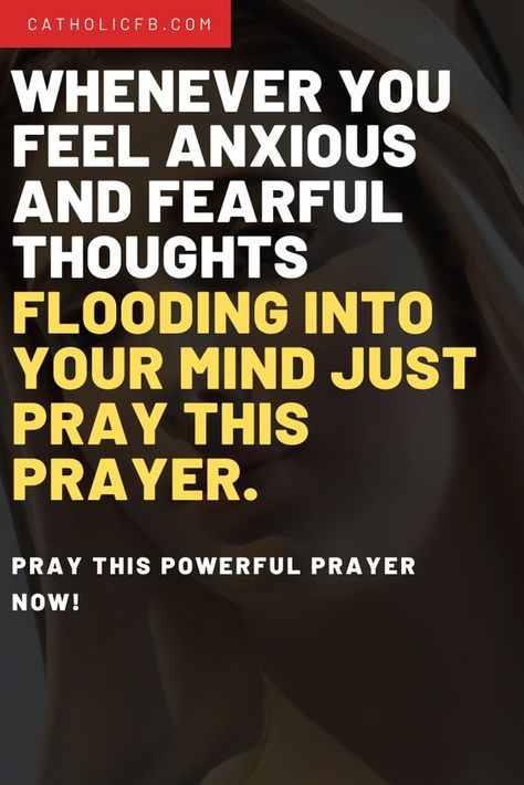 Prayer When Feeling Discouraged, Prayers For Feeling Down, Prayers For Worry And Fear, God And Fear Quotes, Prayers For Worrying About Health, Prayers Mental Health, Prayers For Peace Of Mind Don't Worry, Prayer For Peace Of Mind And Healing, Prayer For Fear And Worry