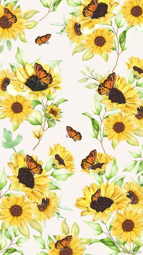 Sun Flower Background, Sunflower Wallpaper Backgrounds, Sunflower Background, Arte Aesthetic, Image Graphic, Sunflowers Background, Panda Art, Sunflower Wallpaper, Sustainable Art