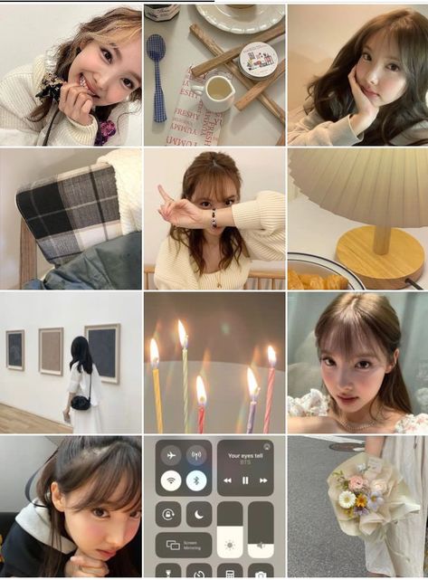 Instagram Feed Inspo Aesthetic Korean, Kawaii Instagram Feed, Aesthetic Instagram Feed Ideas Kpop, Japanese Instagram Feed, Korean Ig Feed Ideas, Korean Instagram Feed, Coquette Instagram Feed, Y2k Instagram Feed, Instagram Feed Organizer