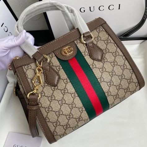 GUCCI Shopping Bag Tote Presbyopia Lady Bag Item number：m43644 Gucci Horsebit Bag, Gucci Bag Outfit, Gucci Messenger Bag, Gucci Fanny Pack, Boot Purse, Gucci Marmont Mini, Gucci Shopping Bag, Handbags For Girls, Purse Gucci