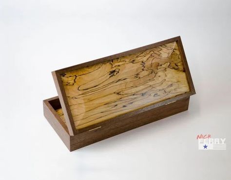 Woodworking Inspiration, Spalted Maple, Humidor, Box Ideas, Wood Box, Keepsake Box, Jewelry Boxes, Wood Boxes, Wooden Box