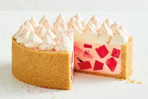 Dessert Wedding Ideas, 50s Food, Soda Jelly, Swedish Desserts, Unique Cheesecake Recipes, Dinner Party Appetizer, Unique Cheesecake, Amazing Christmas Desserts, Berry Cake Recipe