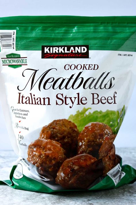 Easy Meatball Sub Dinner comes together quickly and is a dinner to please the entire family. I use store bought frozen meatballs to keep this recipe super simple. #easyrecipe #meatballs #sandwich #familydinner Costco Meatballs, Easy Meatball Subs, Frozen Meatballs Crockpot, Frozen Italian Meatballs, Meatball Sandwich Recipes, Cooking Frozen Meatballs, Frozen Meatball Recipes, Meatball Recipes Crockpot, Easy Meatball