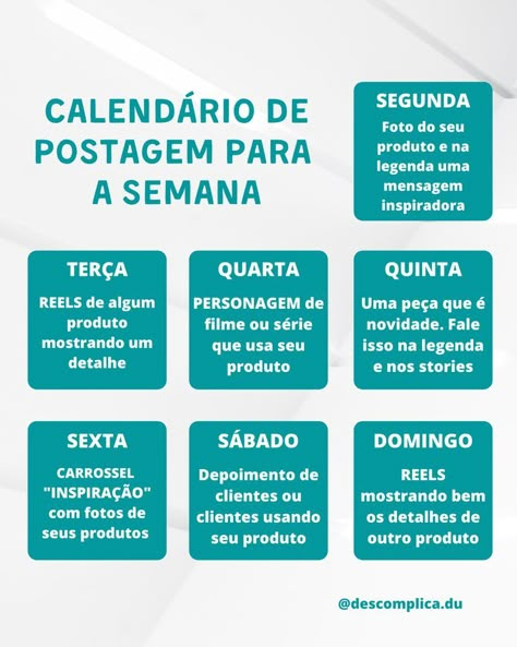 Ideias de conteúdo para lojas do instagram. Para entender as estratégias da criação de conteúdo siga DESCOMPLICA, DU! no YouTube (link da foto). Youtube Link, Home Design Decor, Instagram Feed, Digital Marketing, Social Media, Marketing, Instagram