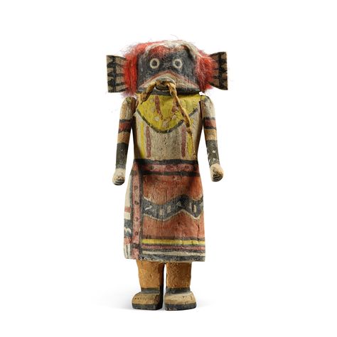 Hopi Kachina Figure, attributed to Wilson Tawaquaptewa (1871-1960), Arizona | Sculpture: Africa, Pacific, Americas2020 | Sotheby's Hopi Kachina, Kachina Dolls, Art Ancien, Native American Culture, Online Images, Samurai Gear, Native American, Arizona, Im Not Perfect