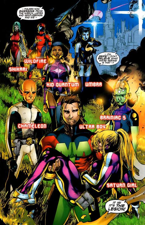 Saturn Girl, Legion Of Superheroes, Splash Page, Birthday Posts, Dc Characters, Dc Comics Art, Teen Titans, Super Heroes, Comic Books Art