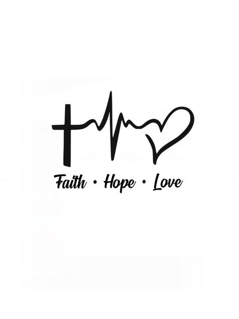 Love Hope Faith Tattoo, Tattoo Faith Hope Love, Have Faith Tattoo, Leg Sleeve Tattoos, Faith Hope Love Tattoo, Leg Tattoo Ideas, Catholic Tattoos, Hope Tattoo, Bible Quotes Background