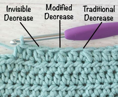 Decrease Crochet, Half Double Crochet Decrease, Crochet Hdc, Magic Circle Crochet, Double Crochet Decrease, Crochet Dog Sweater, Half Double Crochet Stitch, Cross Stitch Boards, Crochet Decrease