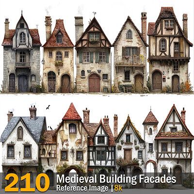 ArtStation - Snowy Medieval Town | Reference Images | 8K, Lumière Alchemist Laboratory, Isometric Medieval, Medieval Alchemist, Tiny Glade, Medieval Germany, Kingdom Castle, Medieval Door, Castle Project, Medieval Church