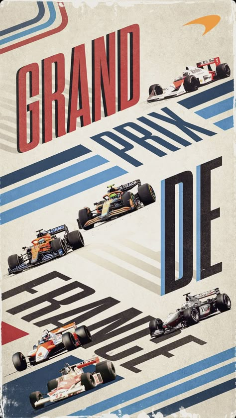 F1 Poster Design, Grand Prix Posters, French Grand Prix, F1 Wallpaper Hd, F1 Poster, Vintage Poster Design, Dorm Posters, Racing Art, Racing Posters