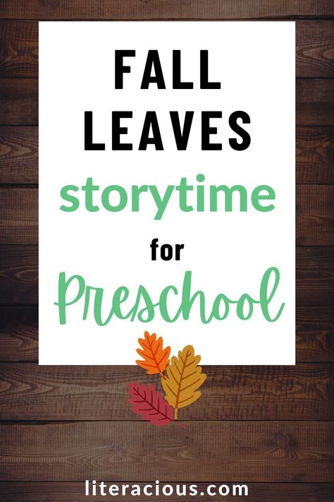 A storytime lesson plan that's perfect for the fall season with a focus on the changing of leaves for toddlers, preschoolers, and early elementary school age kids. With a kids' book list, fall-inspired songs, and sensory activities this lesson plan is adaptable for libraries, preschools, and homeschool families. Fall Storytime, Baby Storytime, Storytime Themes, Toddler Storytime, Storytime Ideas, Teaching Mama, Songs For Toddlers, Leaves Changing Color, Kindergarten Readiness