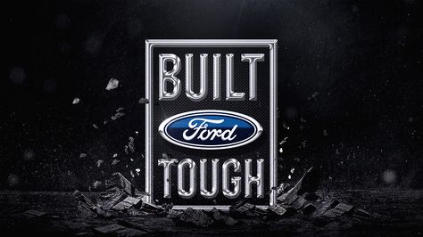 " FORD! Built Tough. " Shirt Svg Free, Car Branding, Advertising Slogans, The Road Warriors, Catchy Slogans, Built Ford Tough, Ford Logo, Car Company, Cool Car