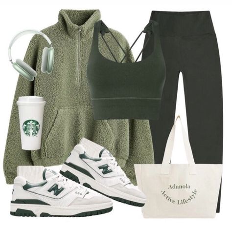 Gym Ootd, Pilates Outfit, Gymwear Outfits, Sporty Outfit, Gym Crush, Balance 550, Fitness Wear Outfits, Cute Gym Outfits, Winter Inspo