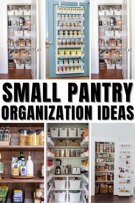 Discover smart and stylish ways to organize your small pantry. Perfect for maximizing space and keeping everything easy to find. Small Pantries, Best Pantry Organization, Small Pantry Organization Ideas, Tiny Pantry, Clear Containers, Small Pantry Organization, Can Of Beans, Tall Shelves, Mudroom Organization