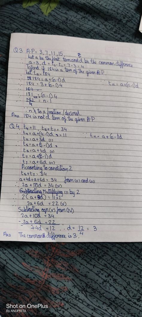 Arithmetic Progression, Conditioner, Quick Saves