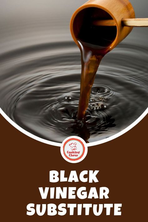 Black Vinegar Recipe, Chinese Black Vinegar Recipes, Chinese Ribs, Dumpling Dipping Sauce, Food Substitutes, Black Vinegar, Types Of Vinegar, Cooking Substitutions, Wine Flavors