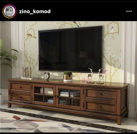 Sun Furniture, Built In Tv Unit, Drawing Room Setting, Living Room Buffet, Buffet Tv, Wooden Tv Unit, Ruang Tv, Modern Tv Unit Designs, Interior Design Classes