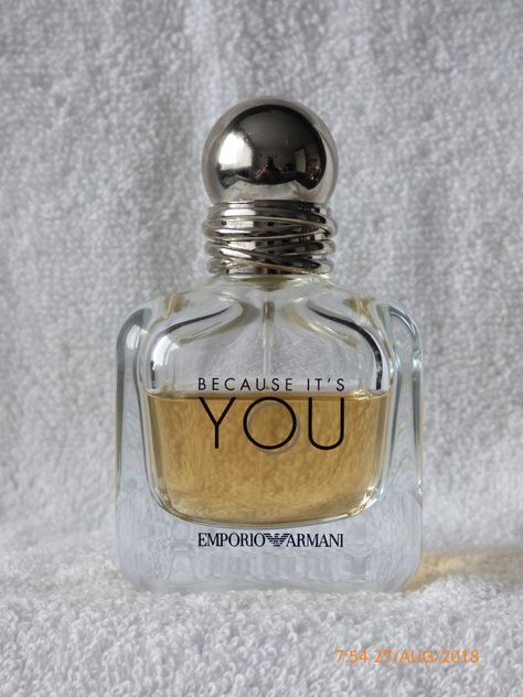 Because Its You Perfume, Perfume Design, Fragrance Collection, Perfume Collection, Emporio Armani, Pretty Things, Perfume Bottles, Vision Board, Fragrance