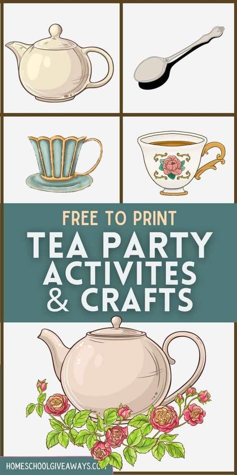 Decorating Ideas For A Tea Party, Afternoon Tea Activities, Games For Tea Party Free Printable, Preschool Tea Party Activities, Daughters Of The King Tea Party, School Tea Party Ideas, What To Do At A Tea Party, Kindergarten Tea Party, Things To Do At A Tea Party