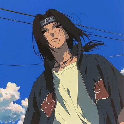 Itachi Icon, Scenery Aesthetic, Ghibli Anime, Art Scenery, Naruto Painting, Profile Wallpaper, Itachi Uchiha Art, Naruto Uzumaki Art, Naruto Fan Art