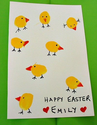 Easter Preschool, Thumb Prints, Class Room, Easter Art, Easter Time, Easter Activities, Easter Card, Hoppy Easter, Easter Chicks