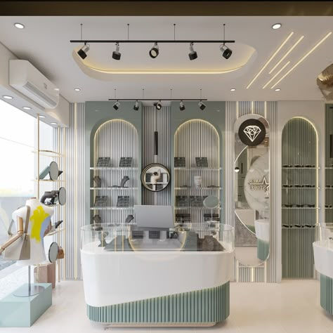 Retail Showroom Design, Optical Interior Design, Cosmetic Interior Design, Beauty Store Design, Cosmetic Shop Design, Modern Store Design, Jewelry Shop Design, Kids Clothing Store Design, Jewelry Store Interior