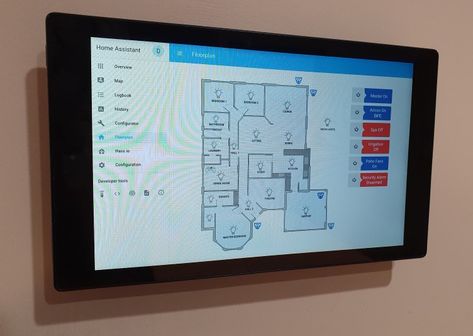 Home Automation Ideas, Home Assistant, Google Home Automation, Home Assistant Dashboard, Home Assistant Automation, Knx Home Automation, Arduino Home Automation, Ipad Wall Mount, Tablet Wall Mount