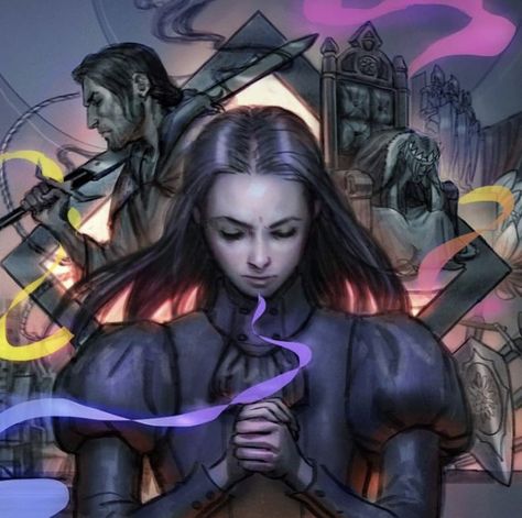 Vivenna, Vasher, Nightblood, Susebron Mistborn Series, A History Of Magic, Brandon Sanderson Stormlight Archive, Stormlight Archive, Book Fanart, Brandon Sanderson, Nerd Life, Aspiring Artist, Dark Art Illustrations