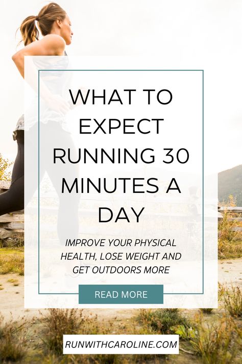 Running 30 minutes a day – is it good for you? The internet is full of stories of people who have attempted to run for 30 minutes a day. From people who have never run for more than 5 minutes before to others that are looking for a new fitness challenge, it seems like everyone is looking to transform their running. So whether you’re looking to improve your physical health, lose weight or simply get outdoors more, running 30 minutes every day may be for you. 5k Training Plan, Interval Running, Benefits Of Running, 5k Training, Weight Transformation, Running Plan, Running Program, Lose 10 Lbs, 30 Minute Workout