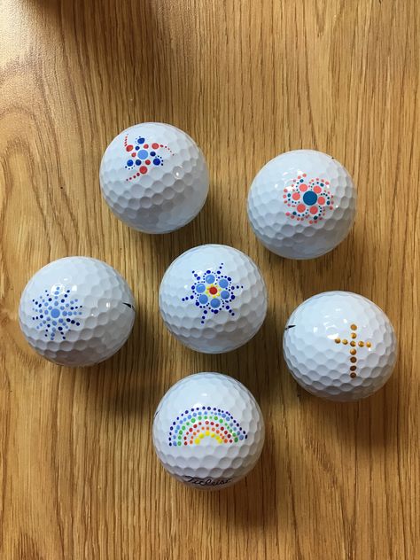 Golf Tournament Gifts, Golf Crafts, Golf Ball Gift, Golf Ball Crafts, Golf Diy, Golf Art, Golf Tips For Beginners, Golf Quotes, Perfect Golf