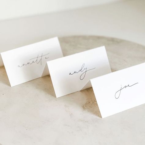 Hand Lettered Place Cards, Wedding Table Name Cards, Pink Tent, Mirror Letters, Wedding Invitation Suites, Free Wedding Cards, Unique Wedding Stationery, Table Name Cards, Wedding Table Names