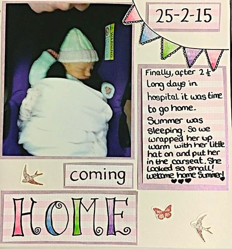 First Year Scrapbook Ideas Baby, Scrapbook Ideas Baby First Year, Baby First Year Scrapbook, Pregnant Calendar, Baby Scrapbook Ideas, Baby Book Ideas, Scrapbook Baby Book Ideas, Baby Journal Book, Summer Bunting