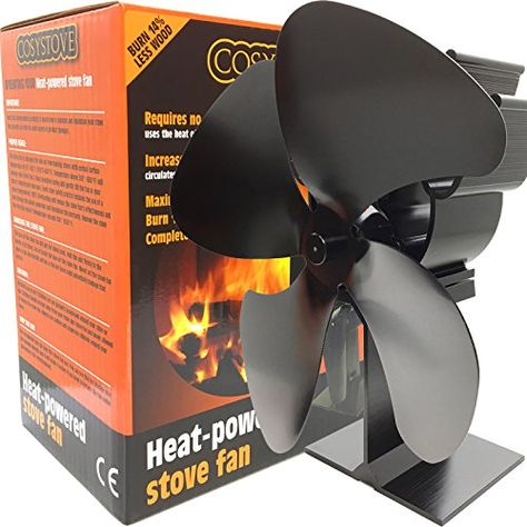 Stove Fan Silent Wood Burning Multi Fuel Better Efficienc... https://www.amazon.co.uk/dp/B075ZXFK9H/ref=cm_sw_r_pi_dp_U_x_3dLBAbKE0AE52 Electric Diy Projects, Wood Burning Stove Fan, Wood Stove Wall, Log Burner Fireplace, Lower Bills, Fan Diy, Fire Surrounds, Wood Heat, Stove Fan