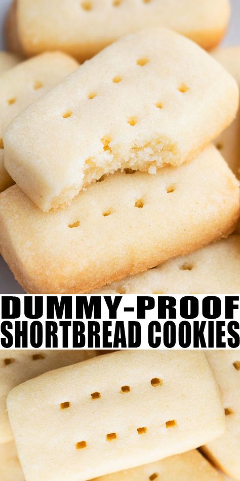 Easy Shortbread Cookies, Holiday Baking Cookies, Best Shortbread Cookie Recipe, Easy Shortbread Cookie Recipe, Easy Shortbread, Best Shortbread Cookies, Shortbread Cookies Recipe, Telur Rebus, Whipped Shortbread Cookies