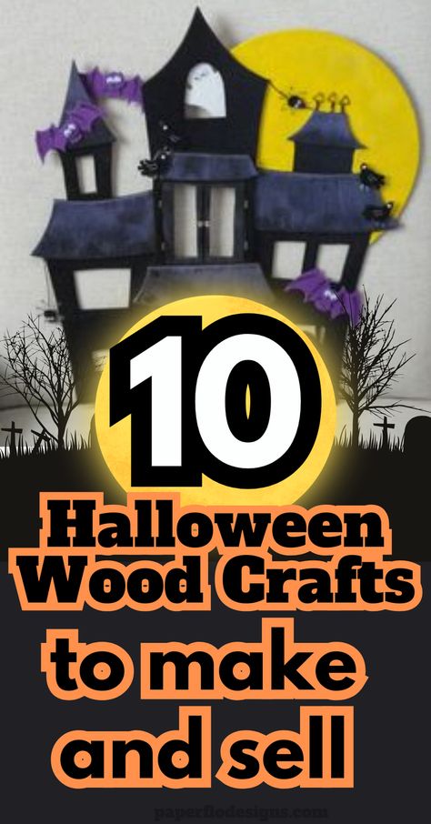 Unearth the charm of primitive Halloween wood crafts and add a touch of rustic elegance to your home or business. Create unique wooden signs and patterns that are not only easy to make but also perfect to sell for some extra cash. With just a few simple materials and some basic woodworking skills, you can create stunning pieces that capture the spirit of Halloween. Whether you're a seasoned crafter or a beginner, these crafts are sure to bring joy and excitement to your Halloween celebrations. Primitive Halloween Diy, Halloween Wood Crafts Diy, Wooden Halloween Decorations, Pallet Pumpkin, Cottagecore Autumn, Basic Woodworking, Halloween Wood Signs, Halloween Wood Crafts, Halloween Countdown