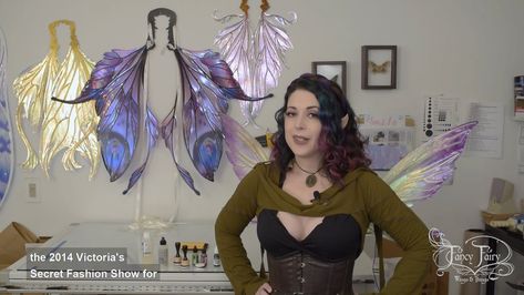 Fairy Wing Designs, Iridescent Fairy Wings, How To Make Wings, Wing Painting, Wings Tutorial, Winx Cosplay, Iridescent Fairy, Diy Fairy Wings, Iridescent Wings