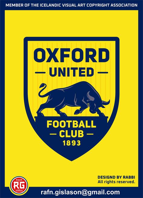 OXFORD UNITED FC on Behance Art Engineering, Stay Focus, Oxford United, Good Memories, Design Brand Identity, Identity Art, Branding Graphic Design, Football Kits, Art Business