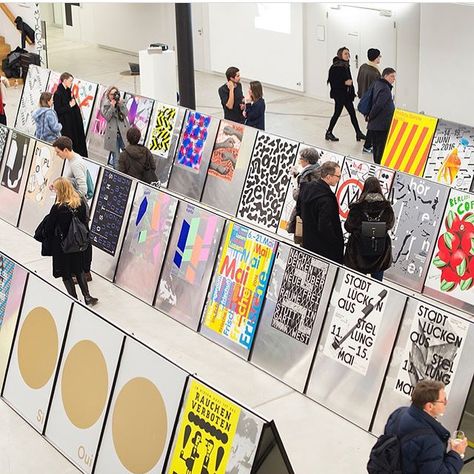 286 Likes, 10 Comments - Jan Robert Obst (@j.r.obst) on Instagram: "Spotted our @stadtluecken poster in the right corner @100besteplakate @zhdkcampus. Exhibition until..." Museum Exhibition Design, Wayfinding Signs, Interactive Exhibition, Design Architect, Event Display, Poster Display, Print Display, Event Branding, Exhibition Display