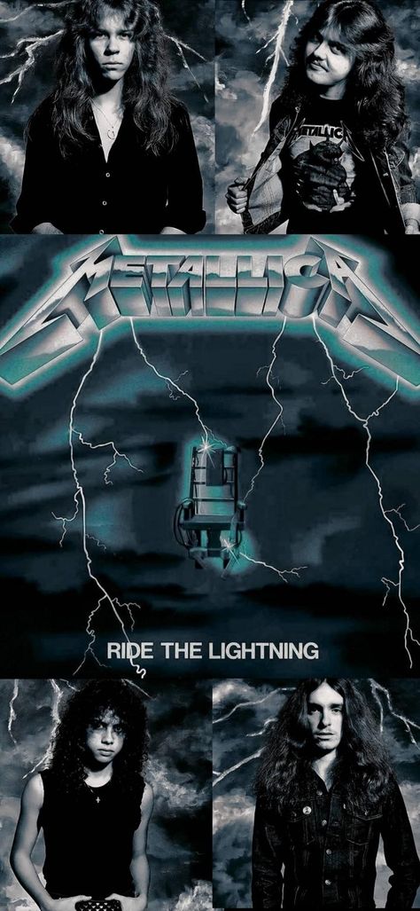 Metallica Ride The Lightning Wallpaper, Wallpaper Metallica Band, Metallica Phone Wallpapers, Ride The Lightning Wallpaper, Metallica Wallpapers Iphone, Band Backgrounds, Metallica Quotes, Metallica Wallpapers, Lightning Wallpaper