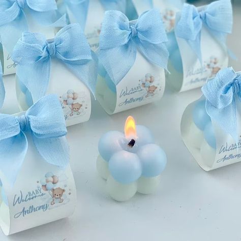 MemorablePartyGifts - Etsy Türkiye Candle Suviners, Candle Baby Shower Gift, Candles For Baby Shower Favors, Bougie Baby Shower Ideas, Baby Shower Return Gift Ideas, Recordatorios Baby Shower, Candle Baby Shower Favors, Baby Shower Souvenirs Boy, Baby Shower Guest Gifts