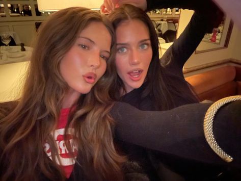 olivia and ruby in paris 🫶 | Instagram Custom Vivienne Westwood, Met Gala After Party, Ruby Lyn, Bff Poses, Nyc Girl, The Love Club, Friendship Day Quotes, Cute Friend Photos, She Girl